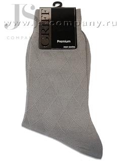 Носки Griff E5 PREMIUM Mers. ромбики серый