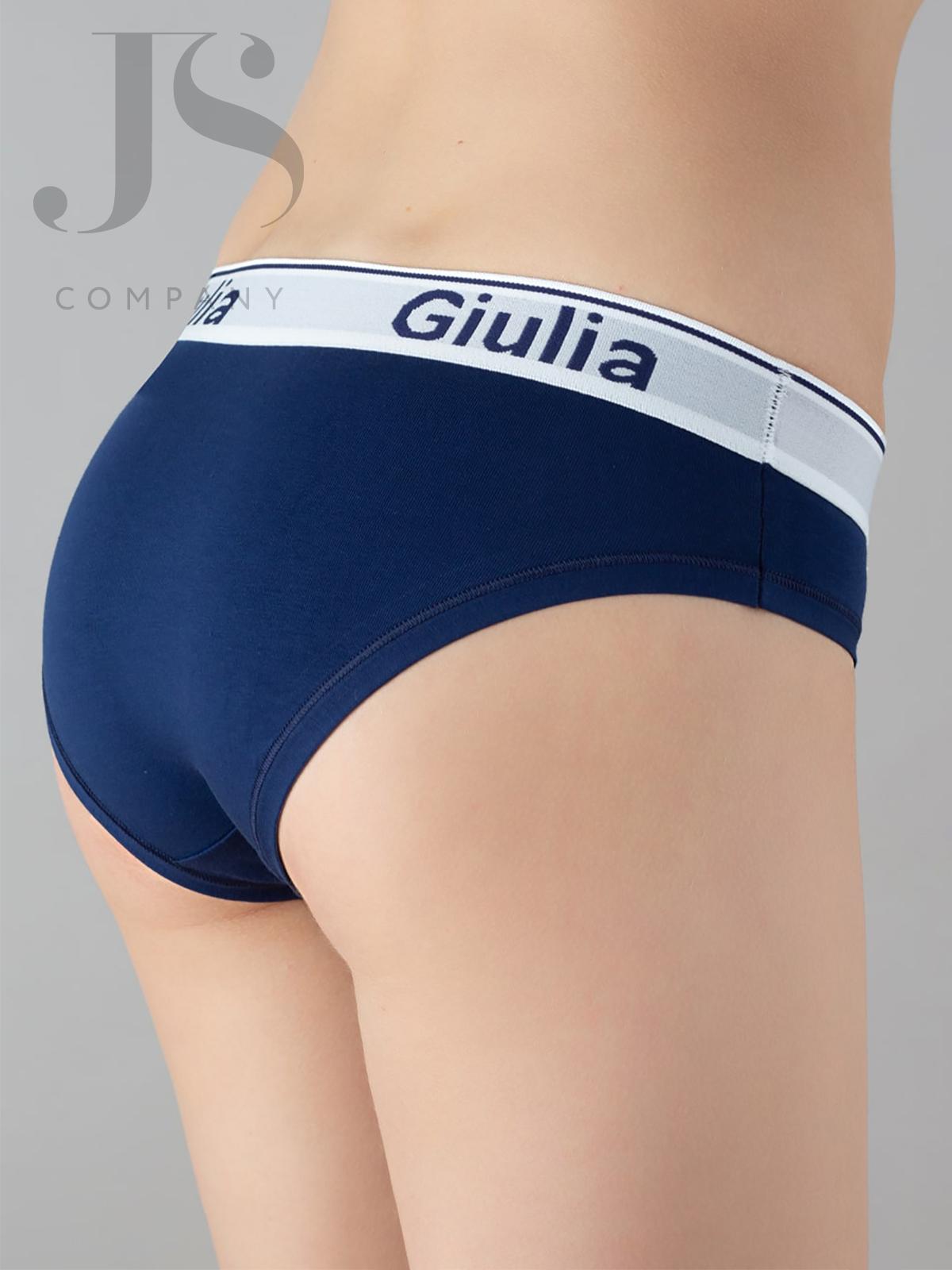 Трусы женские Giulia COTTON SLIP 01 синий