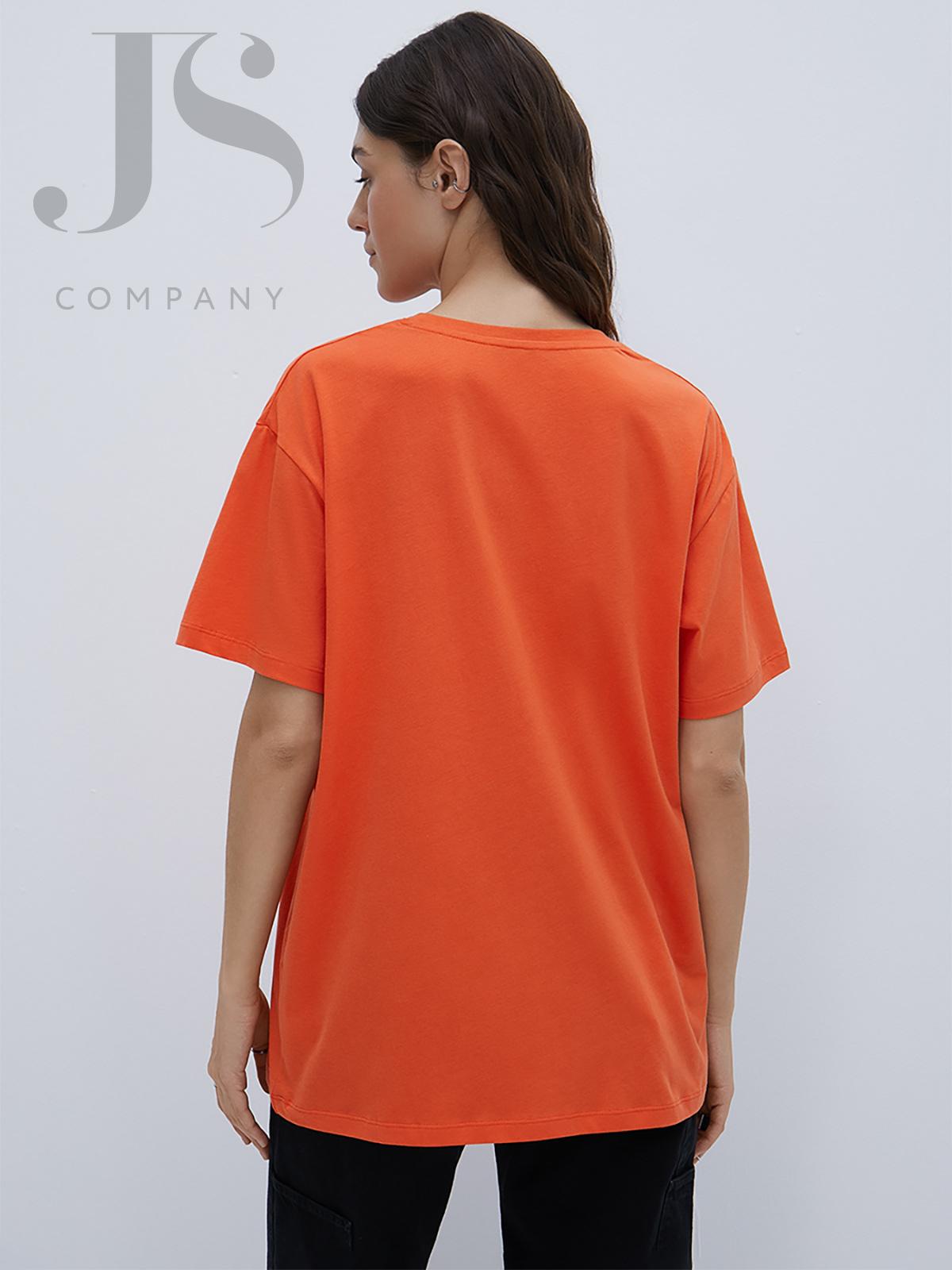 Футболка Omsa Basic OmT_D1301 футболка OVERSIZE оранжевый