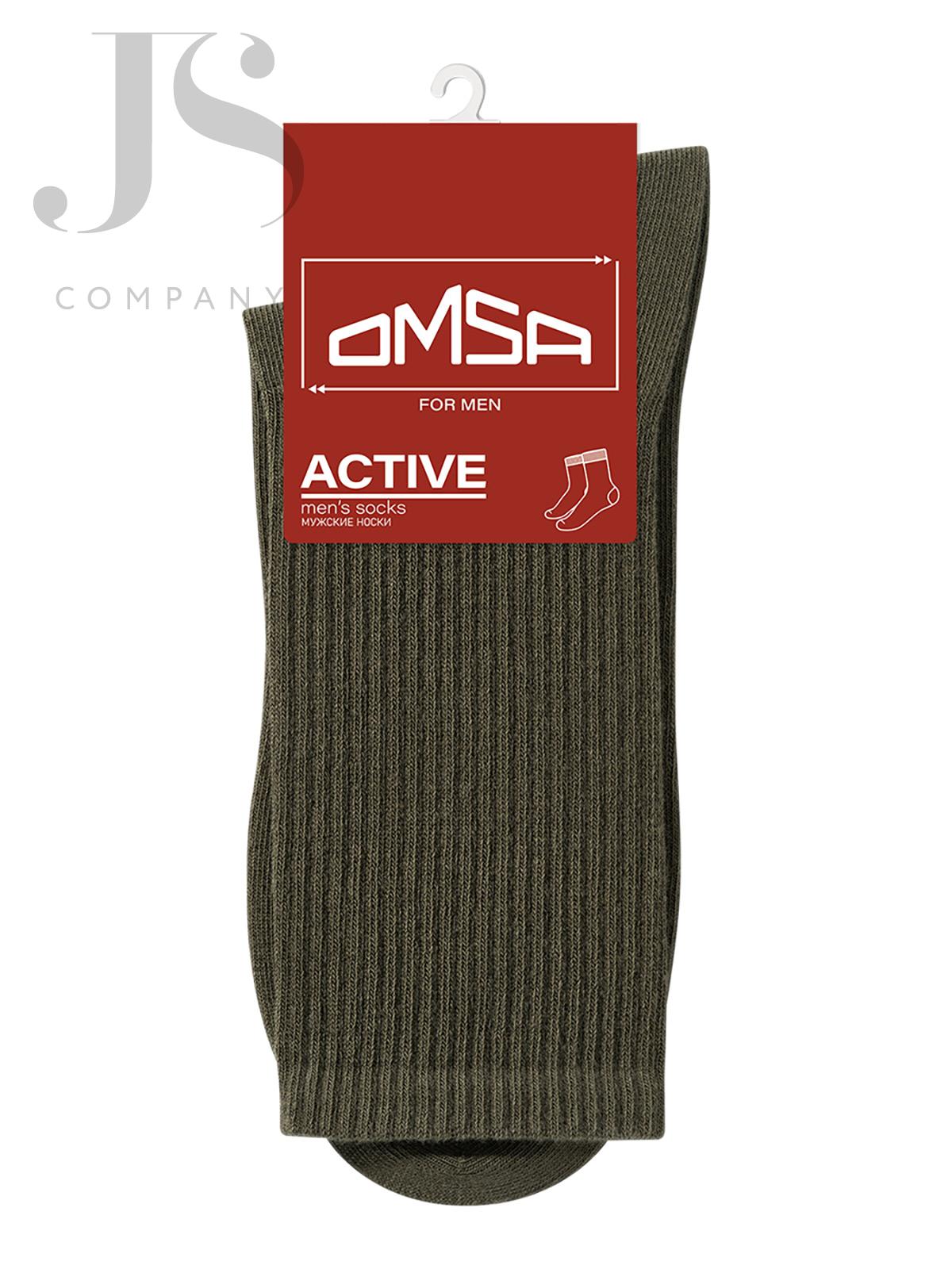 Носки Omsa for men ACTIVE 116 коричневый