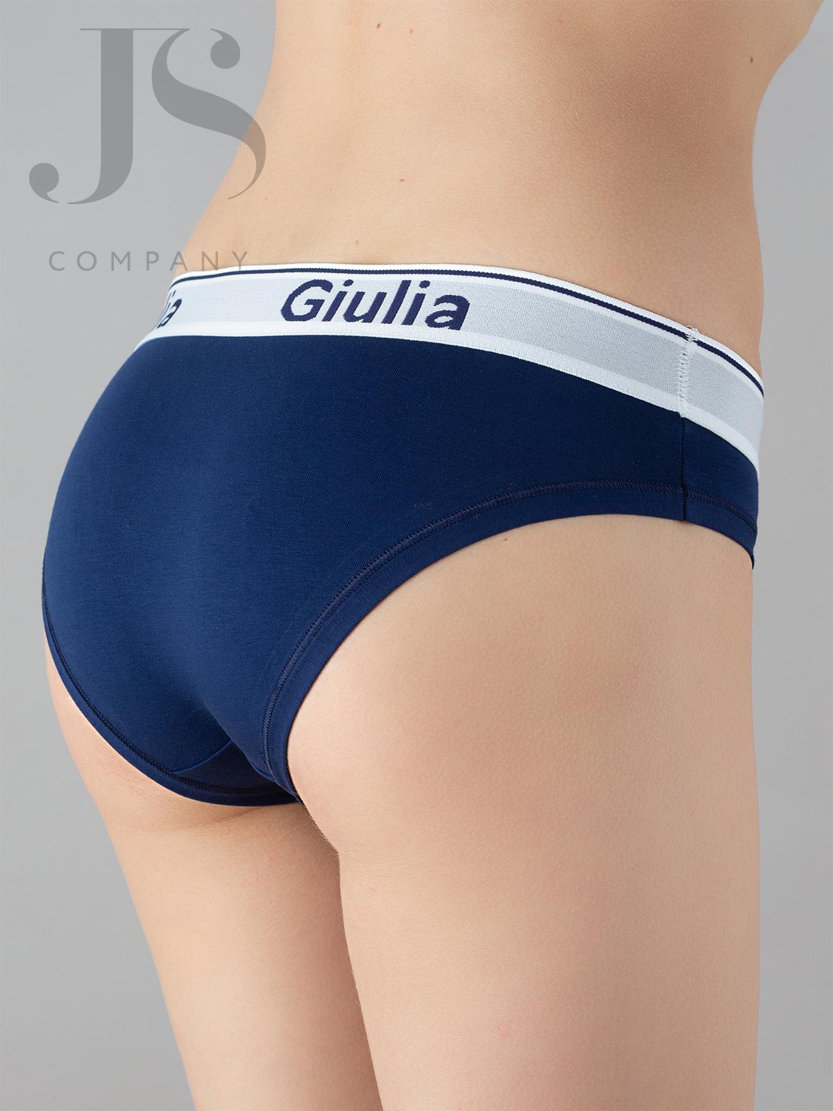 Трусы женские Giulia COTTON SLIP 02 синий