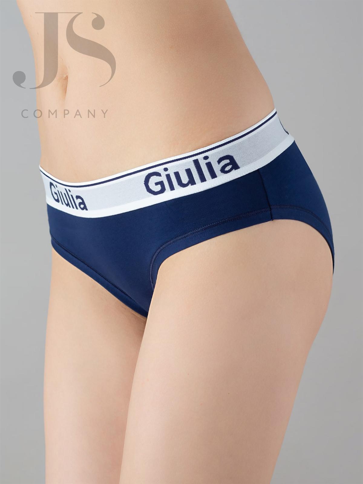 Трусы женские Giulia COTTON SLIP 01 синий