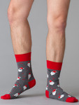 Новогодние мужские носки Giulia For Men.